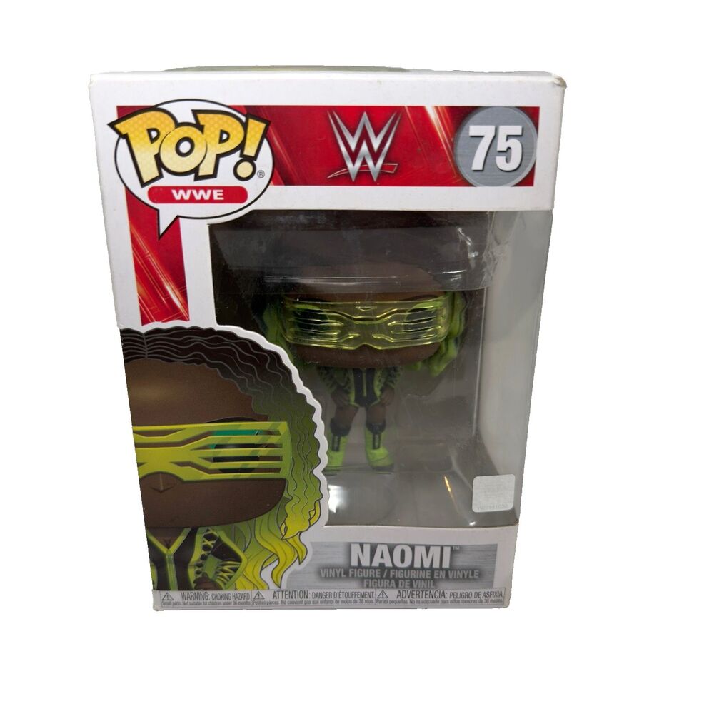 Funko POP! WWE Wave 11 Vinyl Figure - NAOMI #75 - New in Box Wrestling Fighting